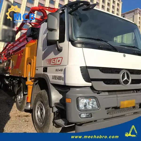 No. 241217P633, 2017 Sany 72m Concrete Pump Truck