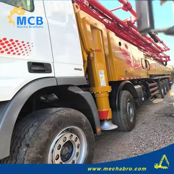 No. 241217P633, 2017 Sany 72m Concrete Pump Truck