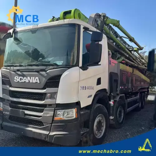 No. 241220P634, 2021 Zoomlion 62m Concrete Pump Truck