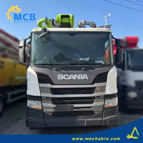 No. 241220P634, 2021 Zoomlion 62m Concrete Pump Truck