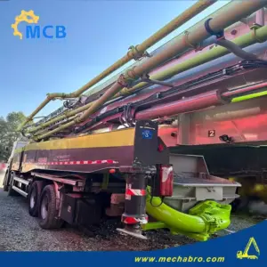 No. 241220P634, 2021 Zoomlion 62m Concrete Pump Truck