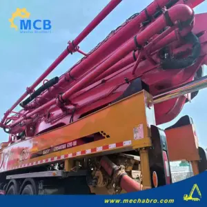 No. 241220P637, 2021 Sany 62m Concrete Pump Truck