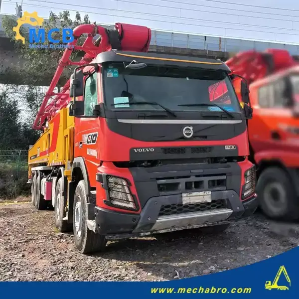 No. 241220P637, 2021 Sany 62m Concrete Pump Truck