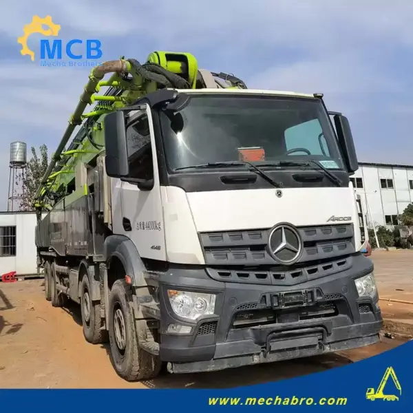 No. 241220P638, 2022 Zoomlion 62m Concrete Pump Truck