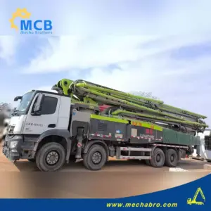 No. 241220P638, 2022 Zoomlion 62m Concrete Pump Truck