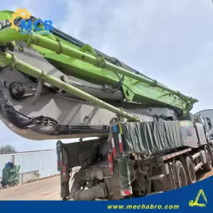 No. 241220P638, 2022 Zoomlion 62m Concrete Pump Truck