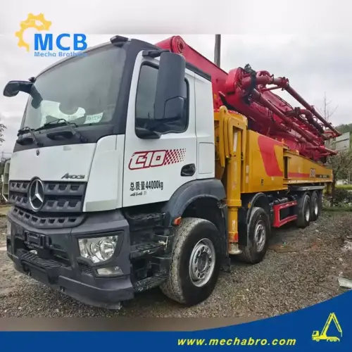 No. 241220P639, 2021 Sany 62m Concrete Pump Truck
