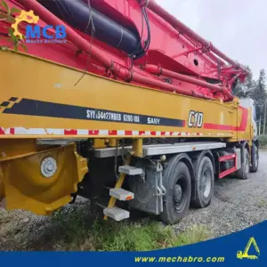 No. 241220P639, 2021 Sany 62m Concrete Pump Truck