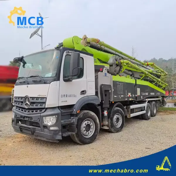 No. 241226P642, 2020 Zoomlion 63m Concrete Pump Truck