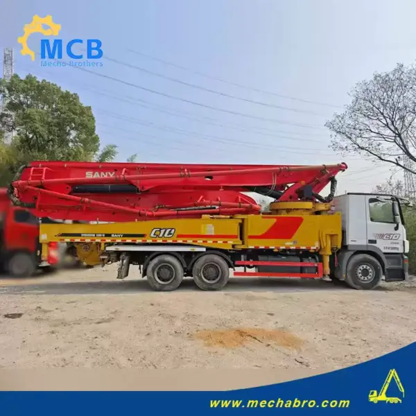 No. 241226P641, 2020 Sany 52m concrete pump truck