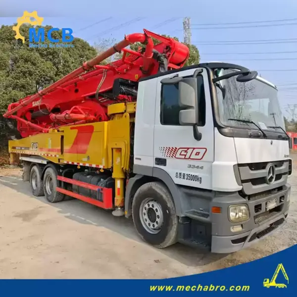 No. 241226P641, 2020 Sany 52m concrete pump truck