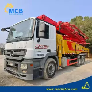 No. 241226P641, 2020 Sany 52m concrete pump truck