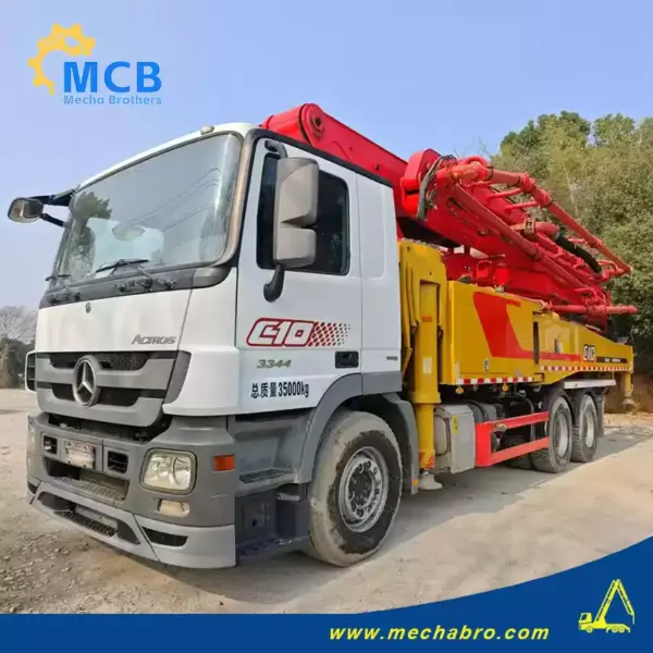 No. 241226P641, 2020 Sany 52m concrete pump truck