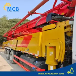 No. 241226P641, 2020 Sany 52m concrete pump truck