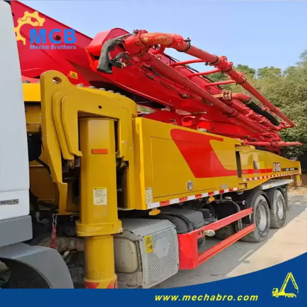 No. 241226P641, 2020 Sany 52m concrete pump truck