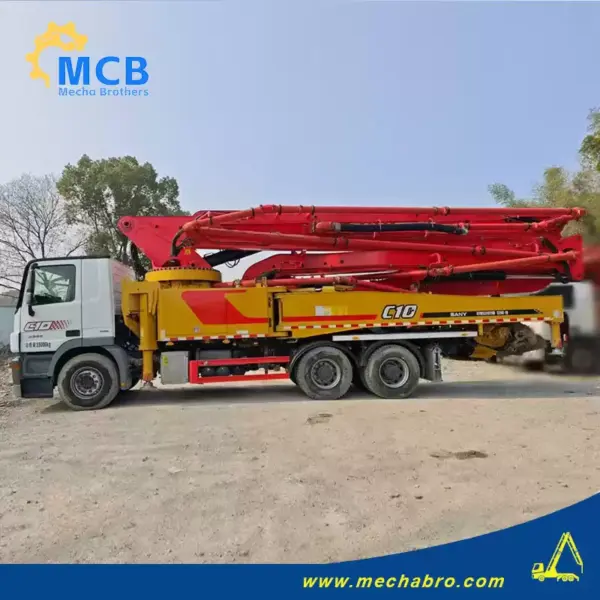 No. 241226P641, 2020 Sany 52m concrete pump truck