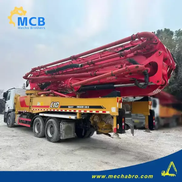 No. 241226P641, 2020 Sany 52m concrete pump truck