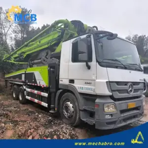 No. 241227P643, 2018 Zoomlion 49m Concrete Pump Truck