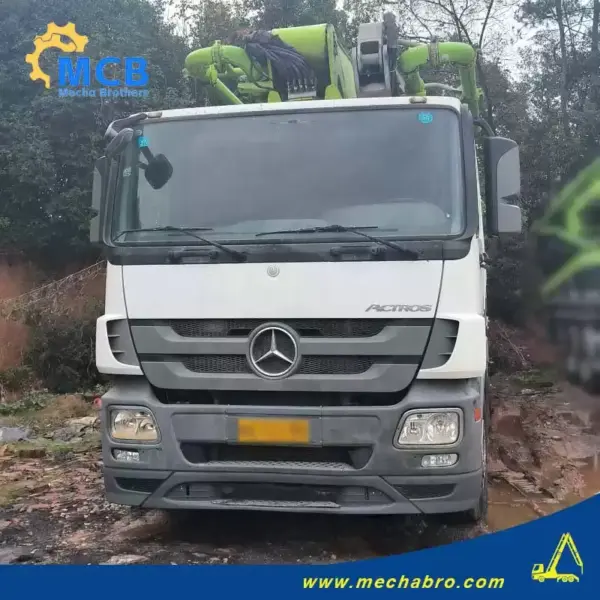 No. 241227P643, 2018 Zoomlion 49m Concrete Pump Truck