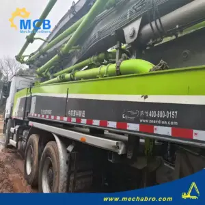 No. 241227P643, 2018 Zoomlion 49m Concrete Pump Truck