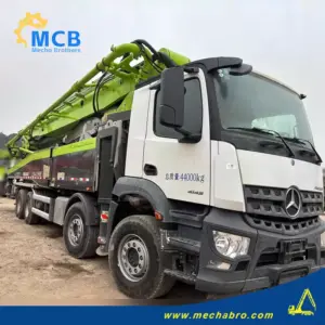 No. 241230P645, 2021 Zoomlion 56m Concrete Pump Truck