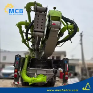 No. 241230P645, 2021 Zoomlion 56m Concrete Pump Truck