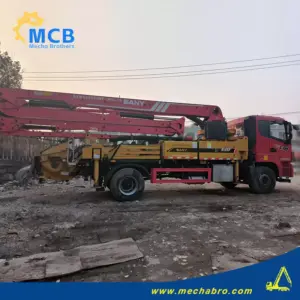 No. 250103P647, 2022 Sany 31m Concrete Pump Truck