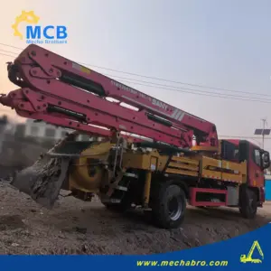 No. 250103P647, 2022 Sany 31m Concrete Pump Truck