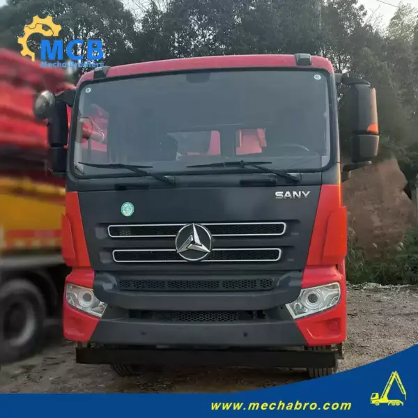 No. 250103P647, 2022 Sany 31m Concrete Pump Truck