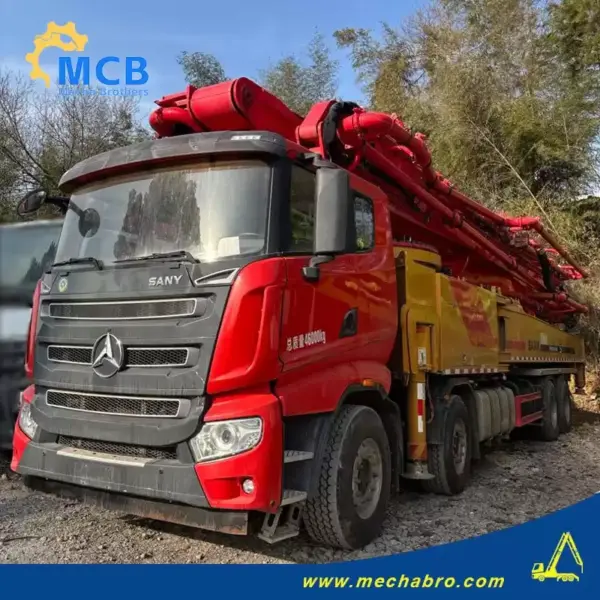 No. 250107P651, 2023 Sany 62m Concrete Pump Truck