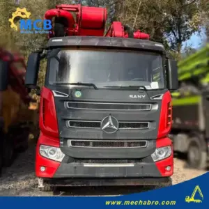 No. 250107P651, 2023 Sany 62m Concrete Pump Truck