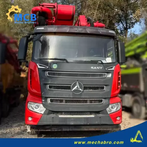 No. 250107P651, 2023 Sany 62m Concrete Pump Truck