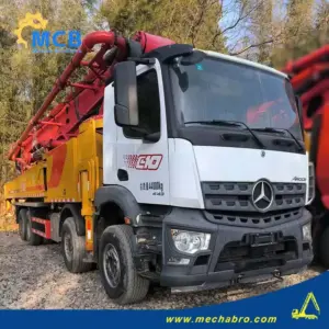 No. 250107P652, 2021 Sany 62m Concrete Pump Truck