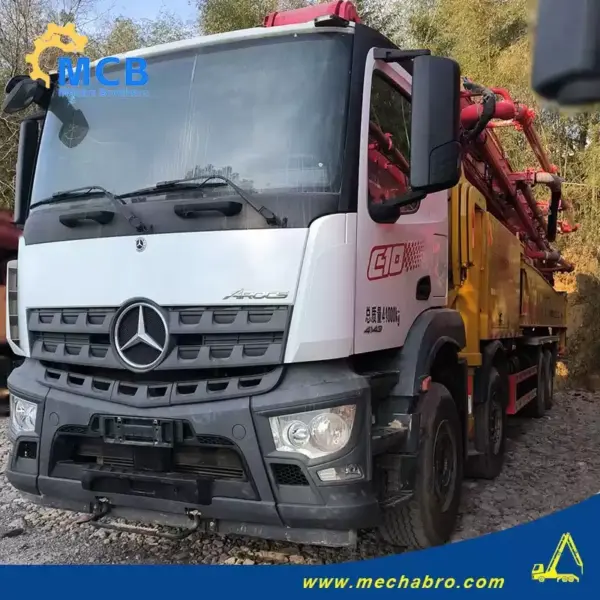 No. 250107P652, 2021 Sany 62m Concrete Pump Truck