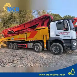 No. 250107P652, 2021 Sany 62m Concrete Pump Truck