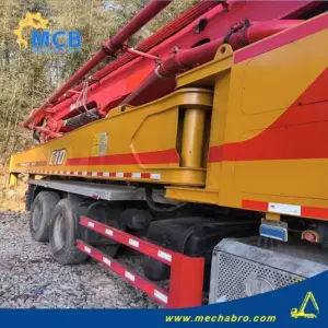 No. 250107P652, 2021 Sany 62m Concrete Pump Truck