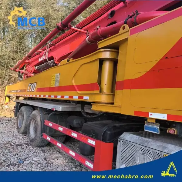 No. 250107P652, 2021 Sany 62m Concrete Pump Truck