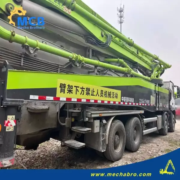 1737442332582717.jpg.webp No. 250108P654, 2020 Zoomlion 63m Concrete Pump Truck