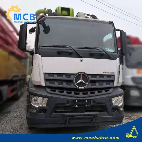 No. 250108P655, 2021 Zoomlion 59m Concrete Pump Truck