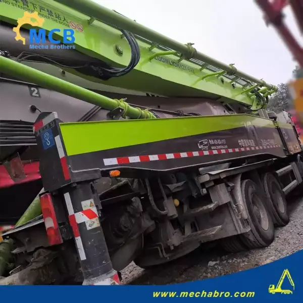 No. 250108P655, 2021 Zoomlion 59m Concrete Pump Truck