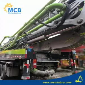 No. 250108P655, 2021 Zoomlion 59m Concrete Pump Truck