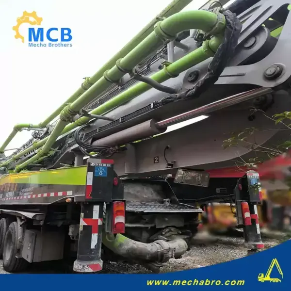 No. 250108P655, 2021 Zoomlion 59m Concrete Pump Truck