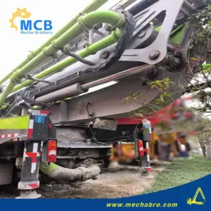 No. 250108P655, 2021 Zoomlion 59m Concrete Pump Truck