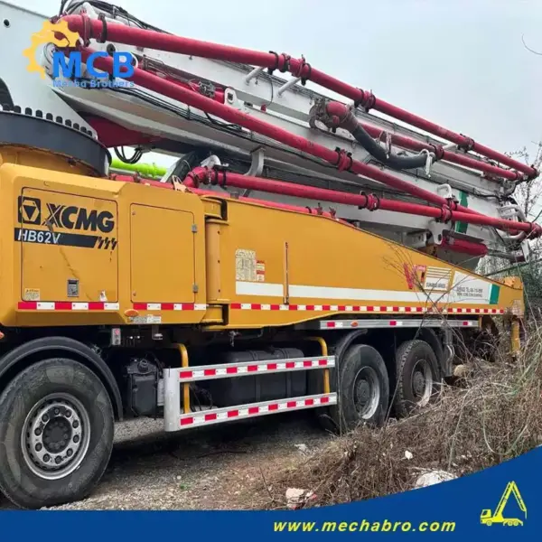 No. 250108P656, 2021 XCMG 62m Concrete Pump Truck