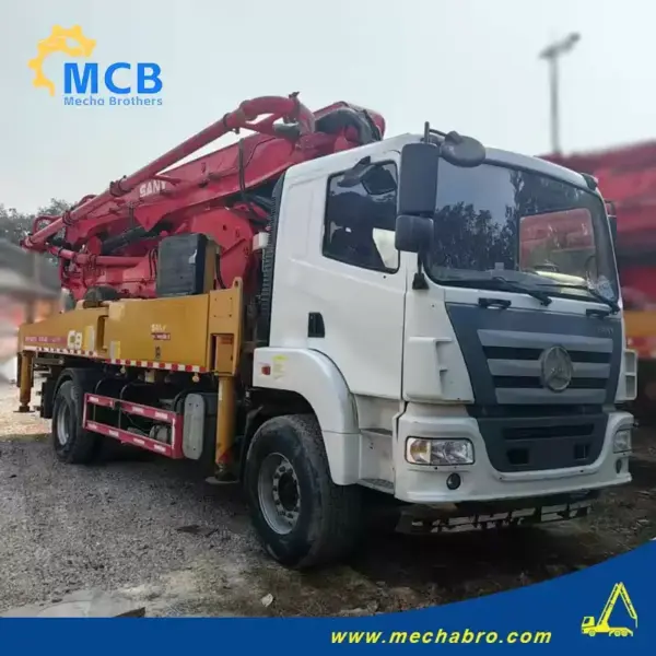 No. 250108P657, 2020 Sany 37m Concrete Pump Truck