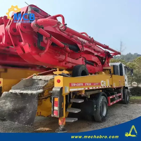 No. 250108P657, 2020 Sany 37m Concrete Pump Truck