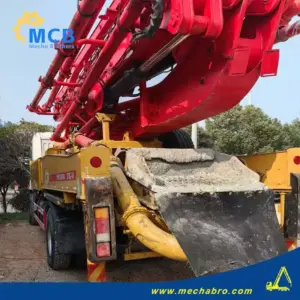 No. 250108P657, 2020 Sany 37m Concrete Pump Truck