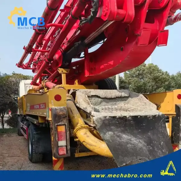 No. 250108P657, 2020 Sany 37m Concrete Pump Truck