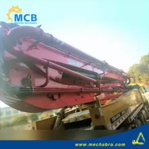 No. 250118P658, 2021 Sany 56m Concrete Pump Truck