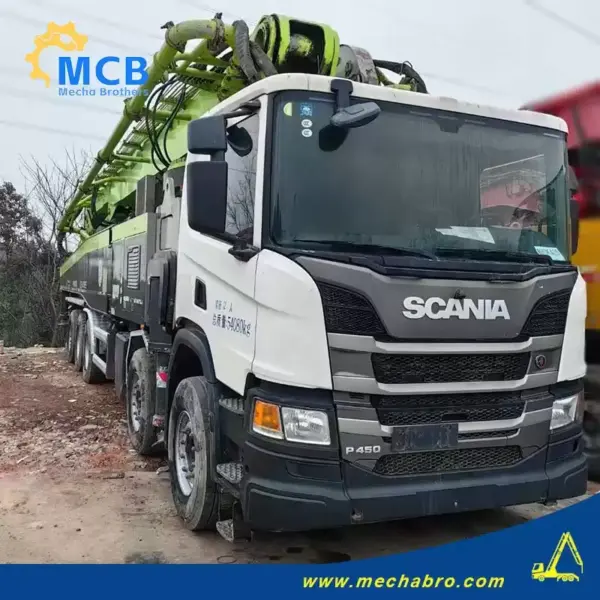 No. 250121P659, 2020 Zoomlion 67m Concrete Pump Truck